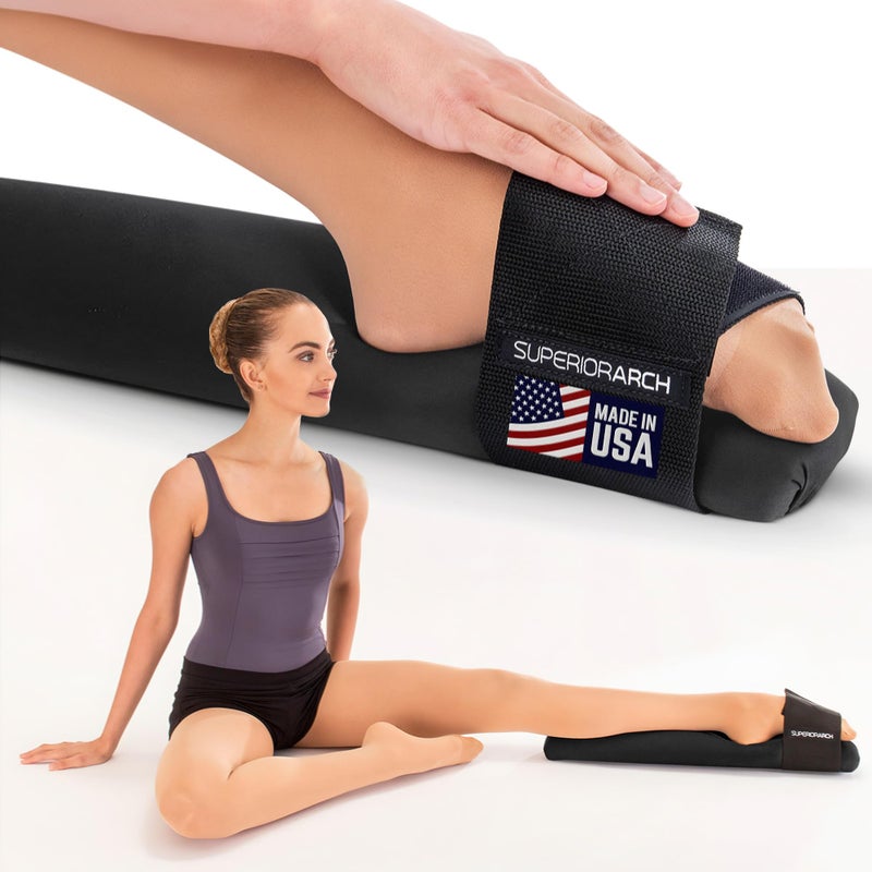 SuperiorArch Foot Stretcher for Ballet and Gymnastics - Foot Arch Stretcher for Flexibility - For Dancers and Gymnasts - Ballet Stretcher Tool, Black - Image 2